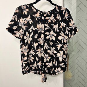 Madewell Floral Print Shirt